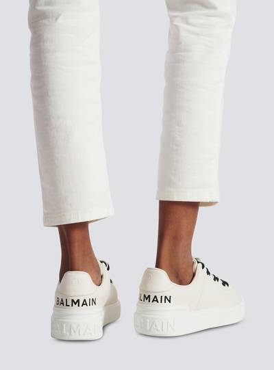 Balmain B-Court smooth leather trainers outlook