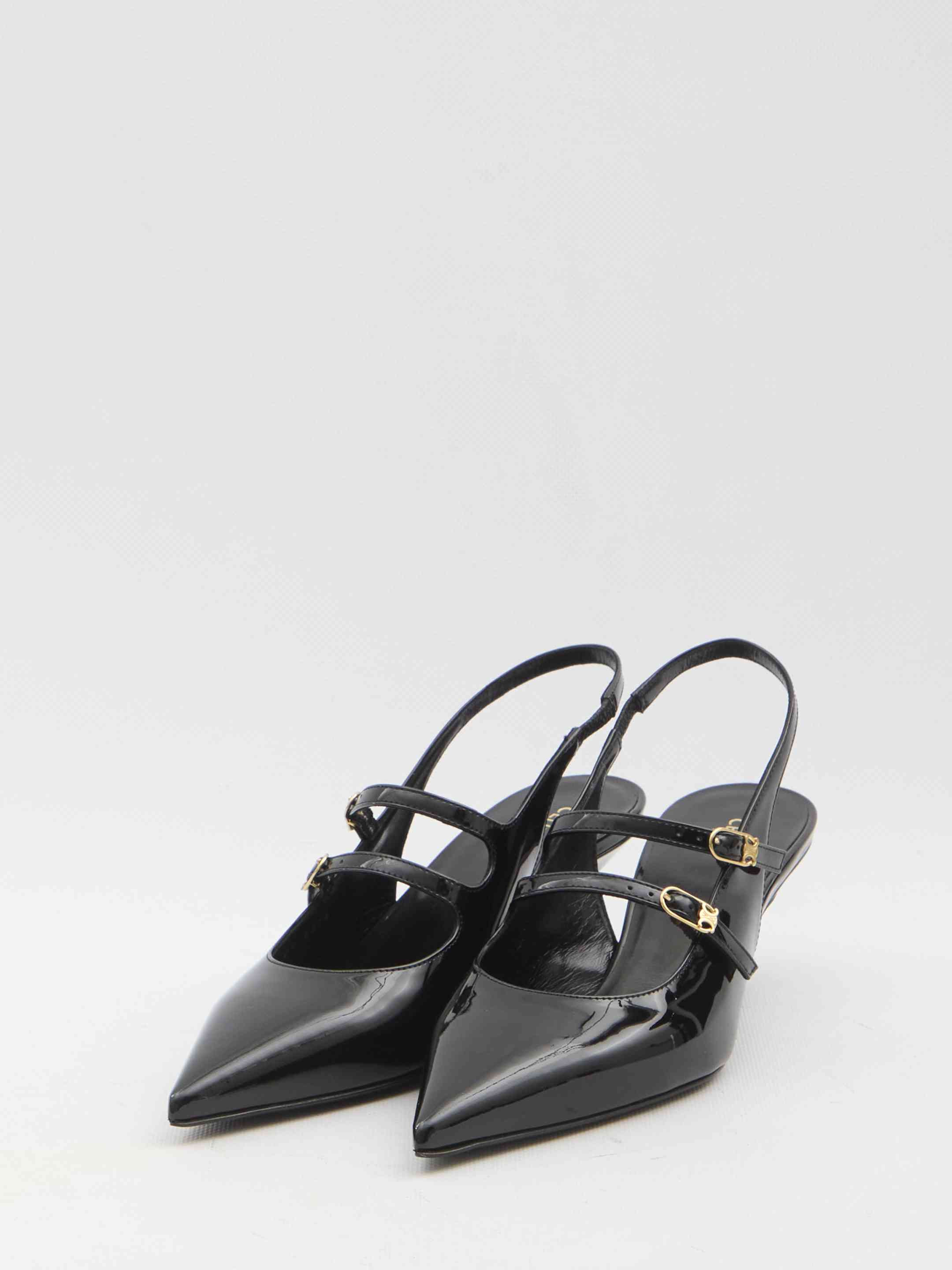 Celine Women Mary Jane Slingback Pumps - 2