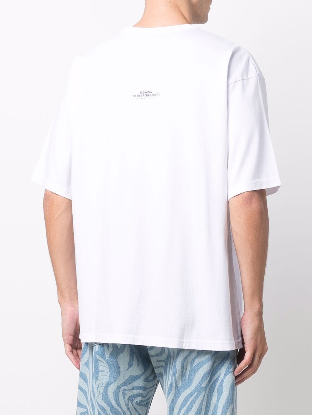 embroidered-logo T-shirt - 4