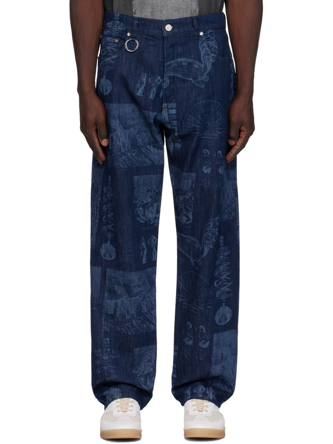Navy Batia Suter Edition Side Jeans - 1