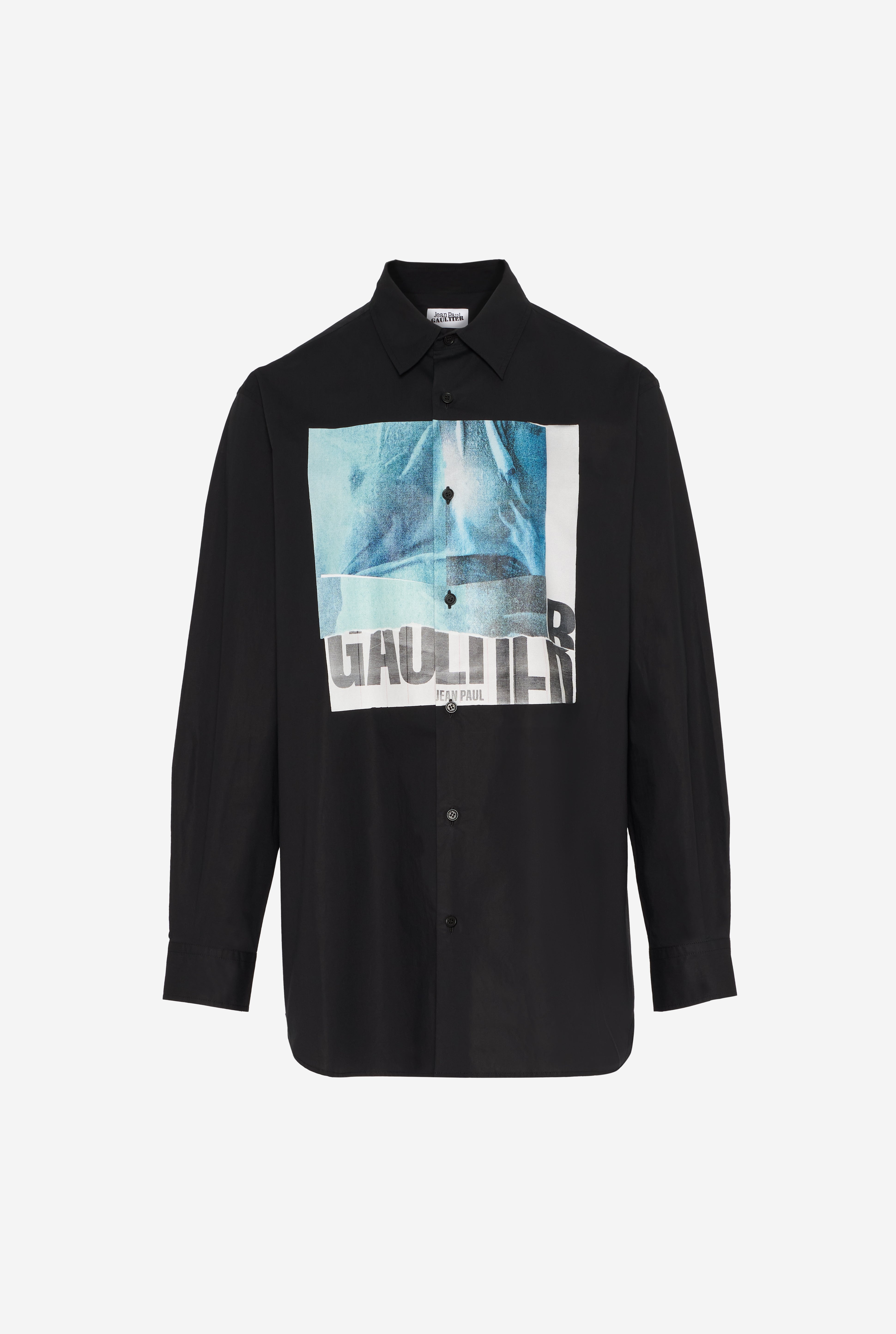 THE BLACK OVERSIZED WATER SHIRT - 8
