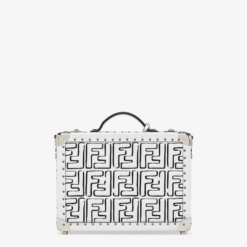 Fendi Roma Joshua Vides leather suitcase 3
