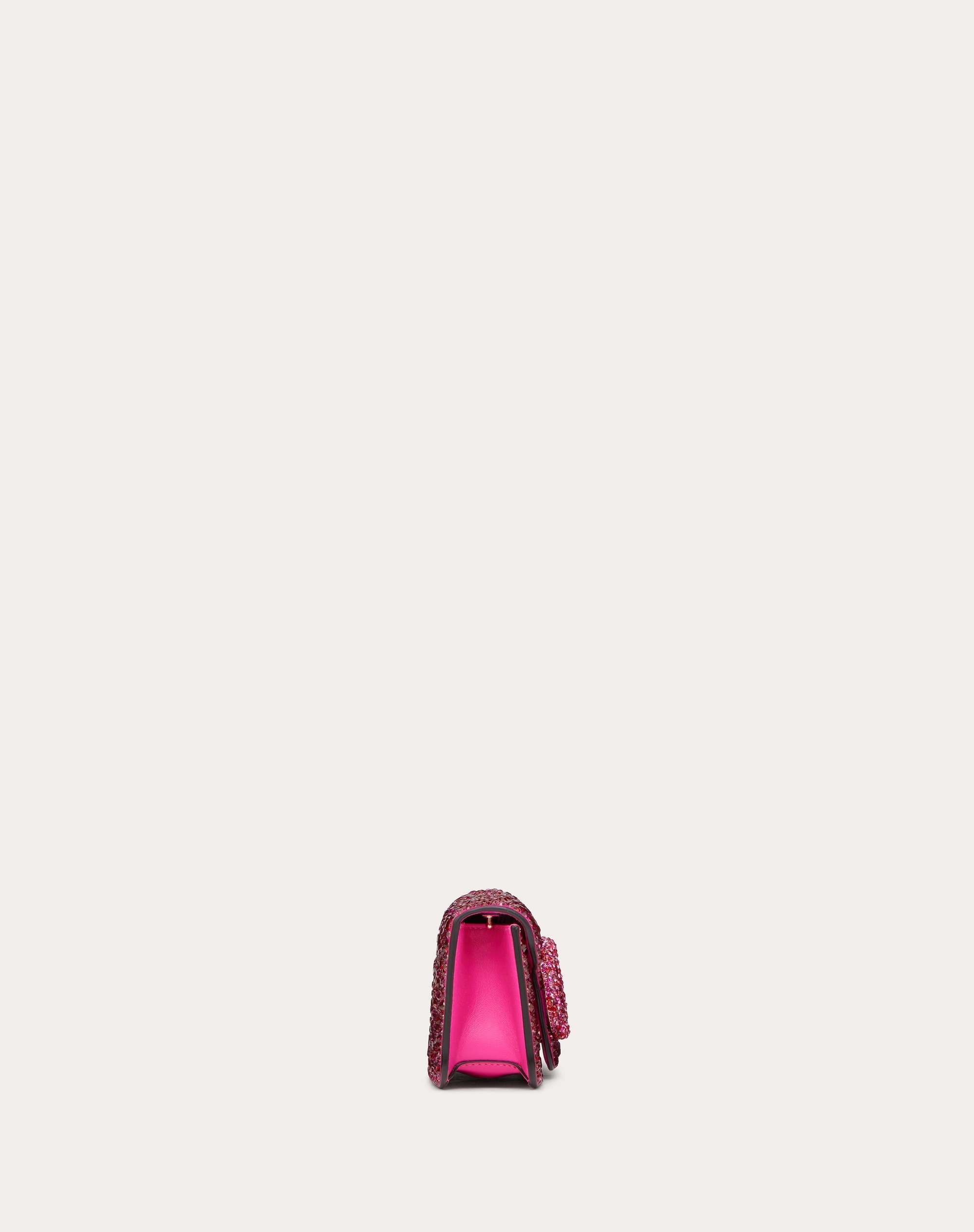 SMALL LOCÒ SHOULDER BAG WITH RHINESTONES - 4