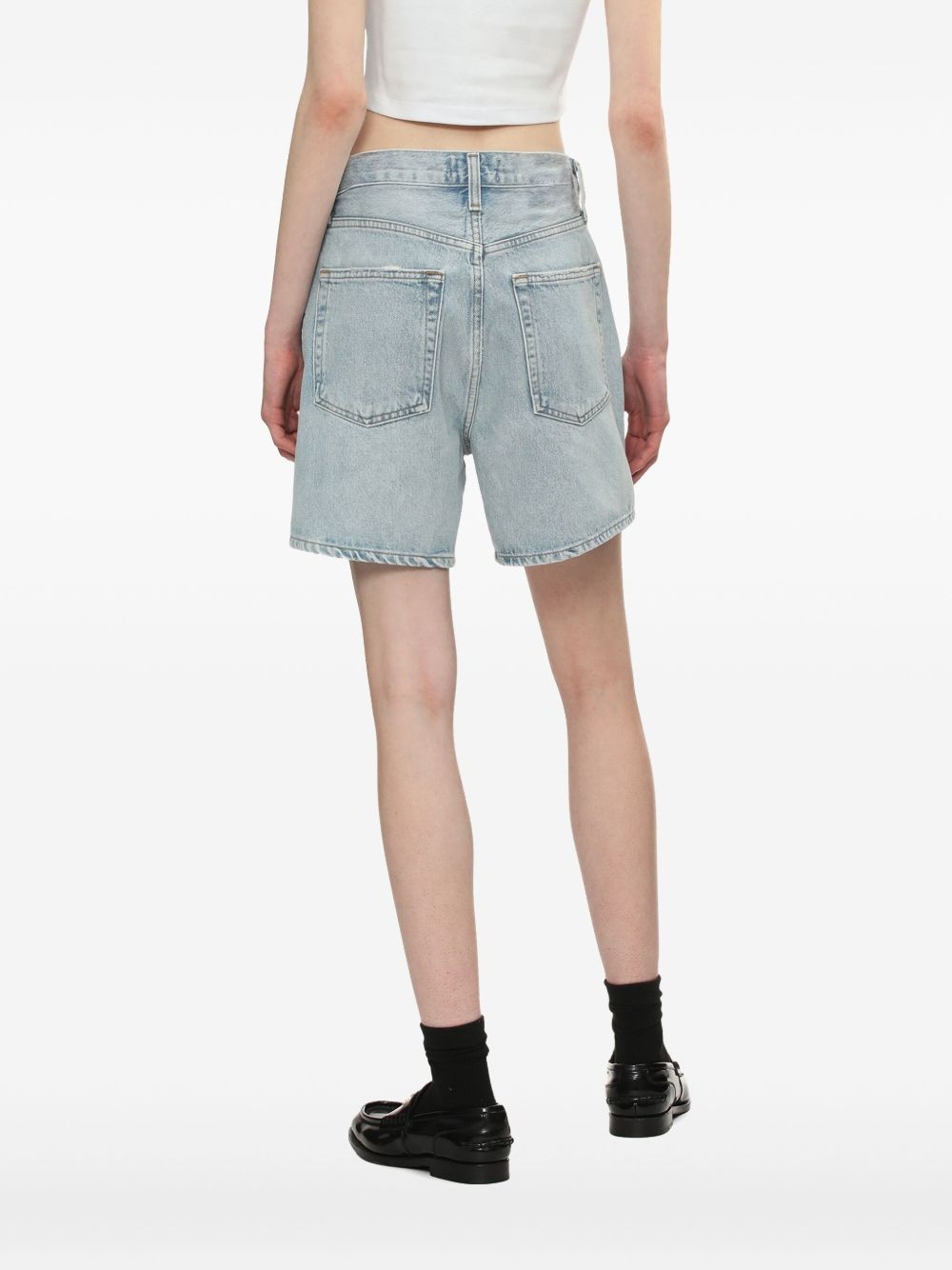 denim shorts - 4