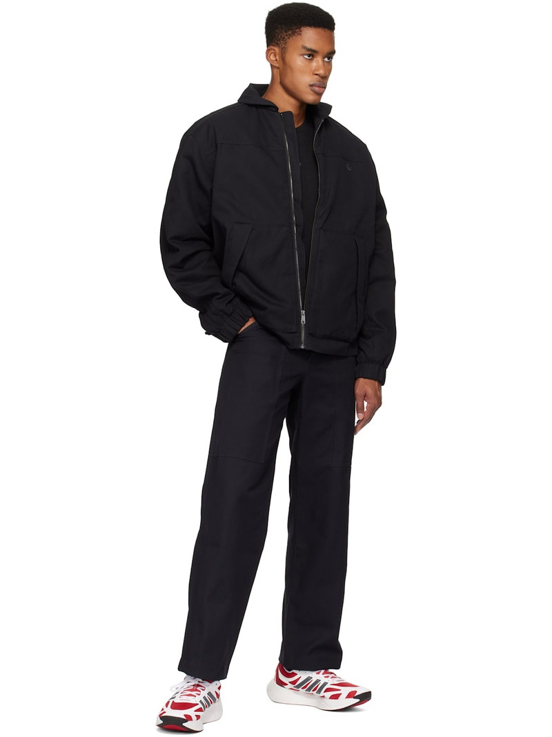 adidas Originals Black Premium Essentials Twill Cargo Pants outlook