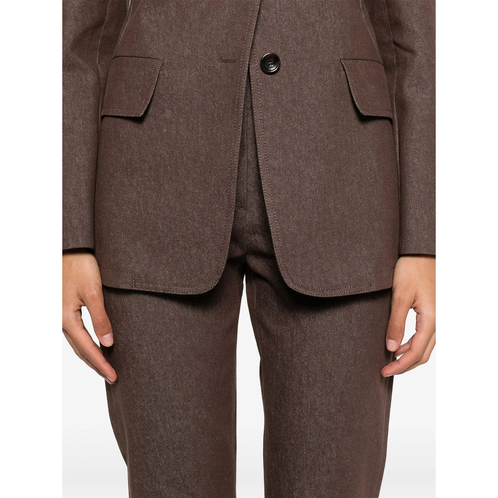 Max Mara Brown Trousers - Straight Trousers Women - 3