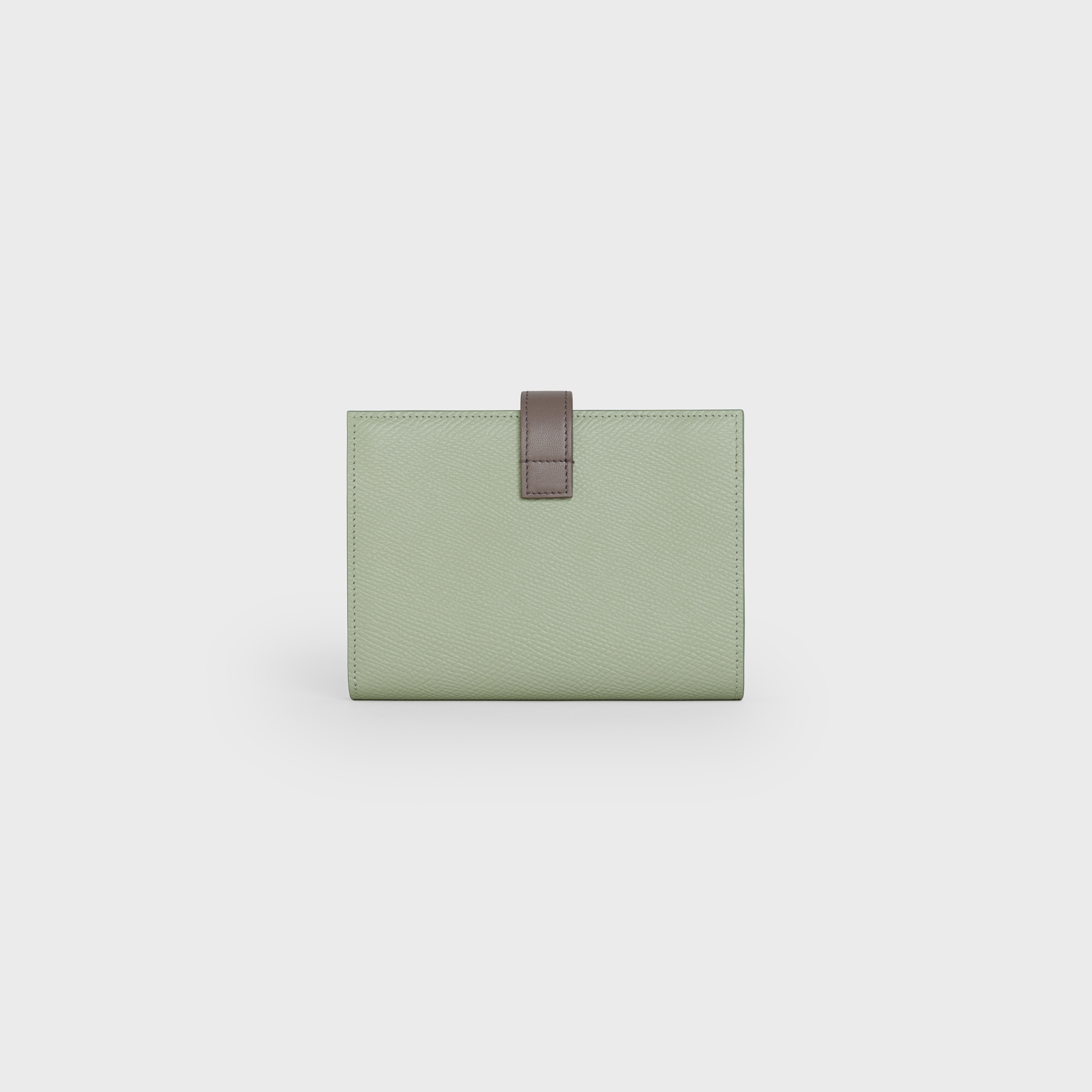 MEDIUM STRAP WALLET  IN  BICOLOUR GRAINED CALFSKIN - 3