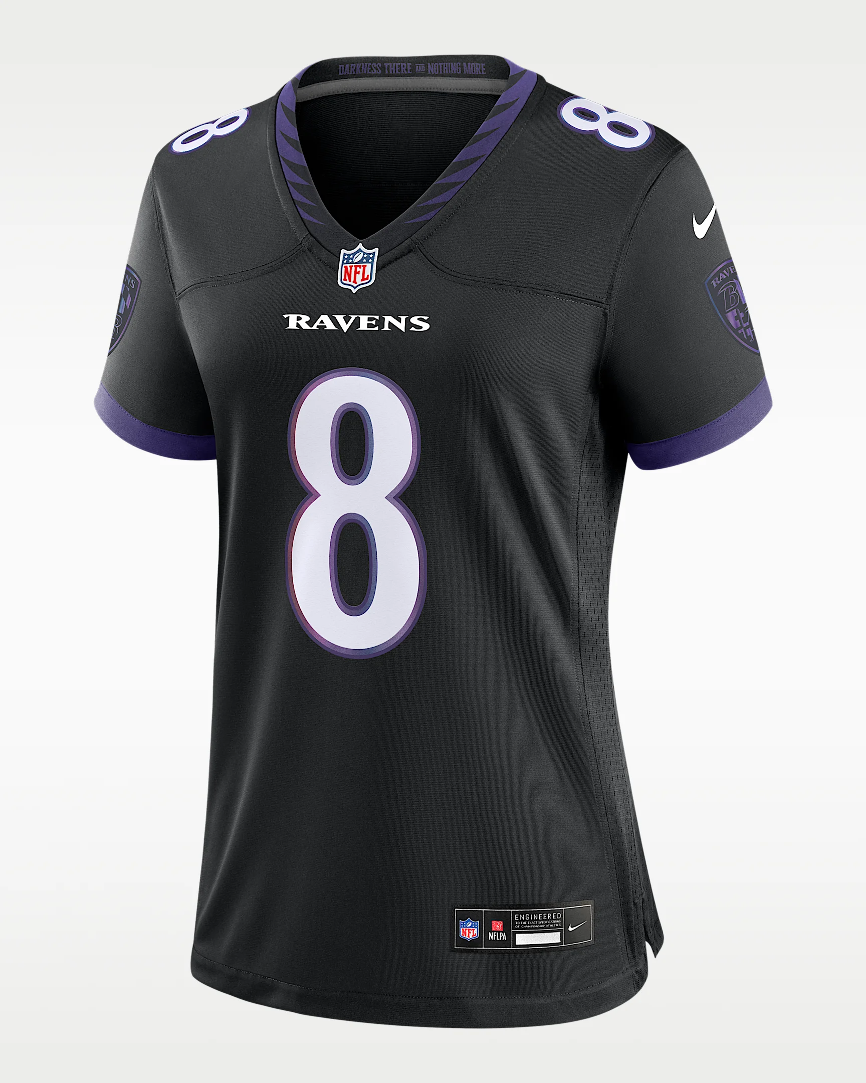 Lamar Jackson Baltimore Ravens Women's Nike NFL Game Jersey - 1