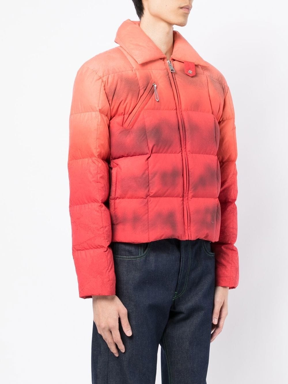 PADDED GRADIENT-EFFECT JACKET - 3