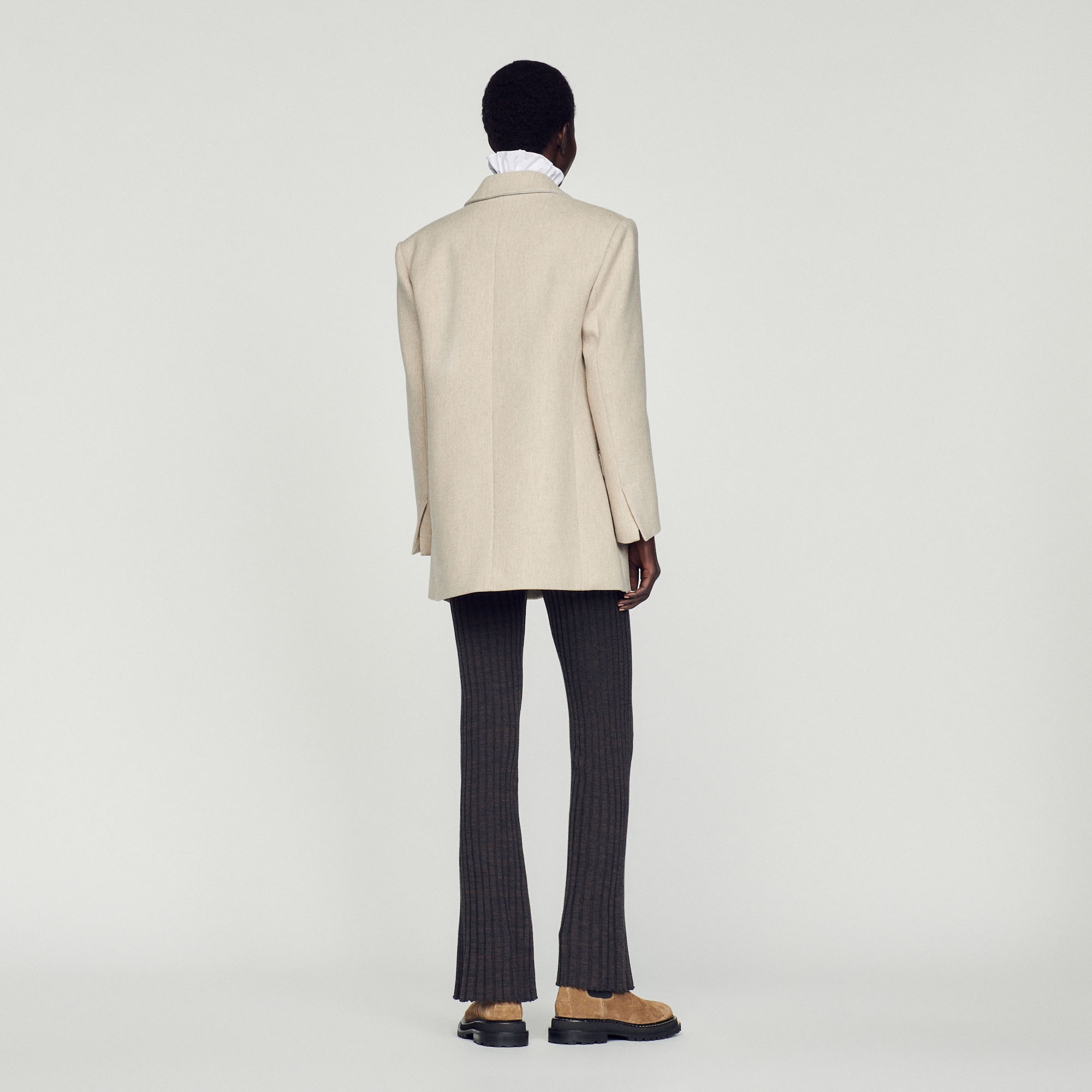 Wool tailored jacket - 6