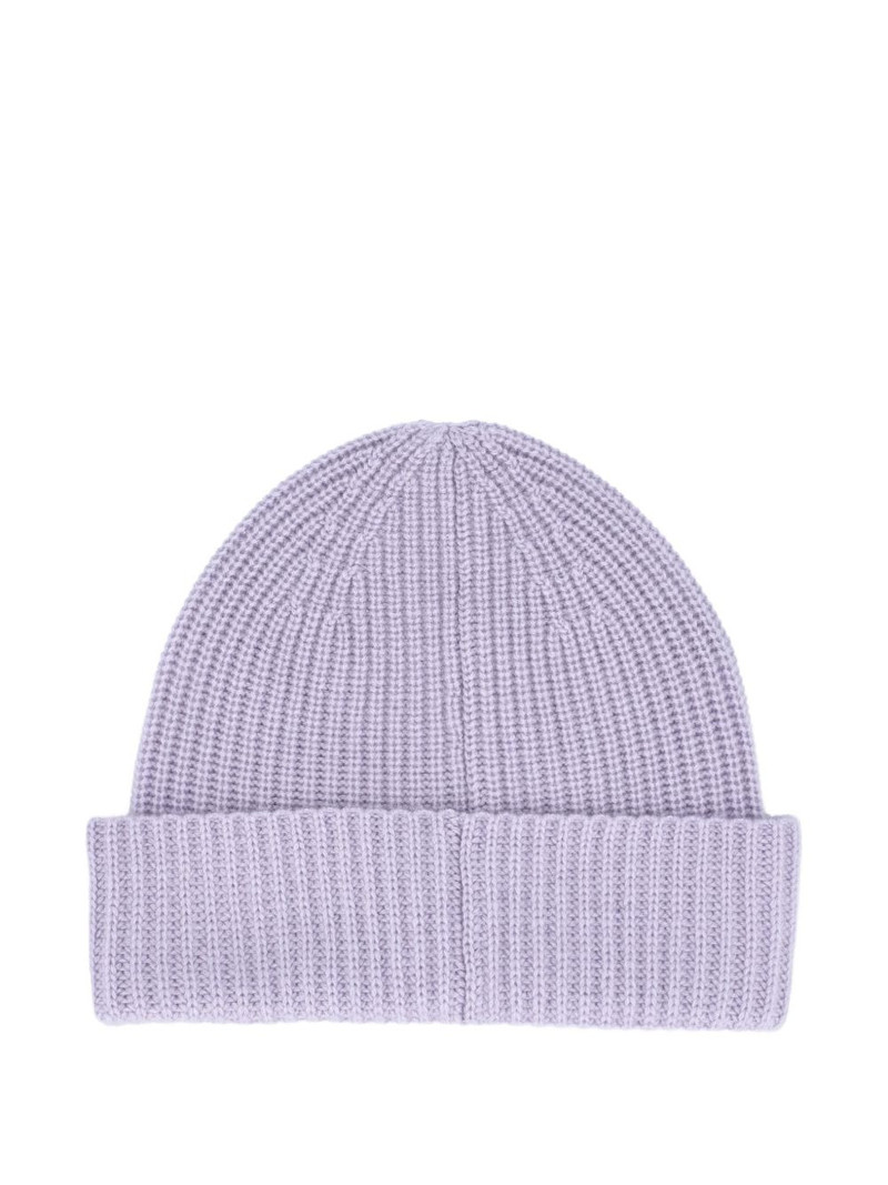 Loro Piana ribbed beanie hat outlook