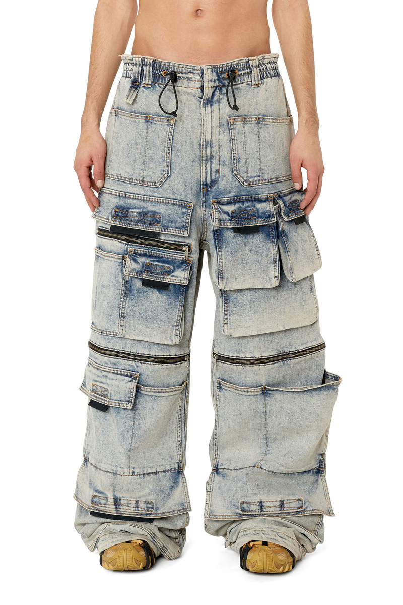 D-ONLYPOCKETS 09F12 STRAIGHT JEANS 3