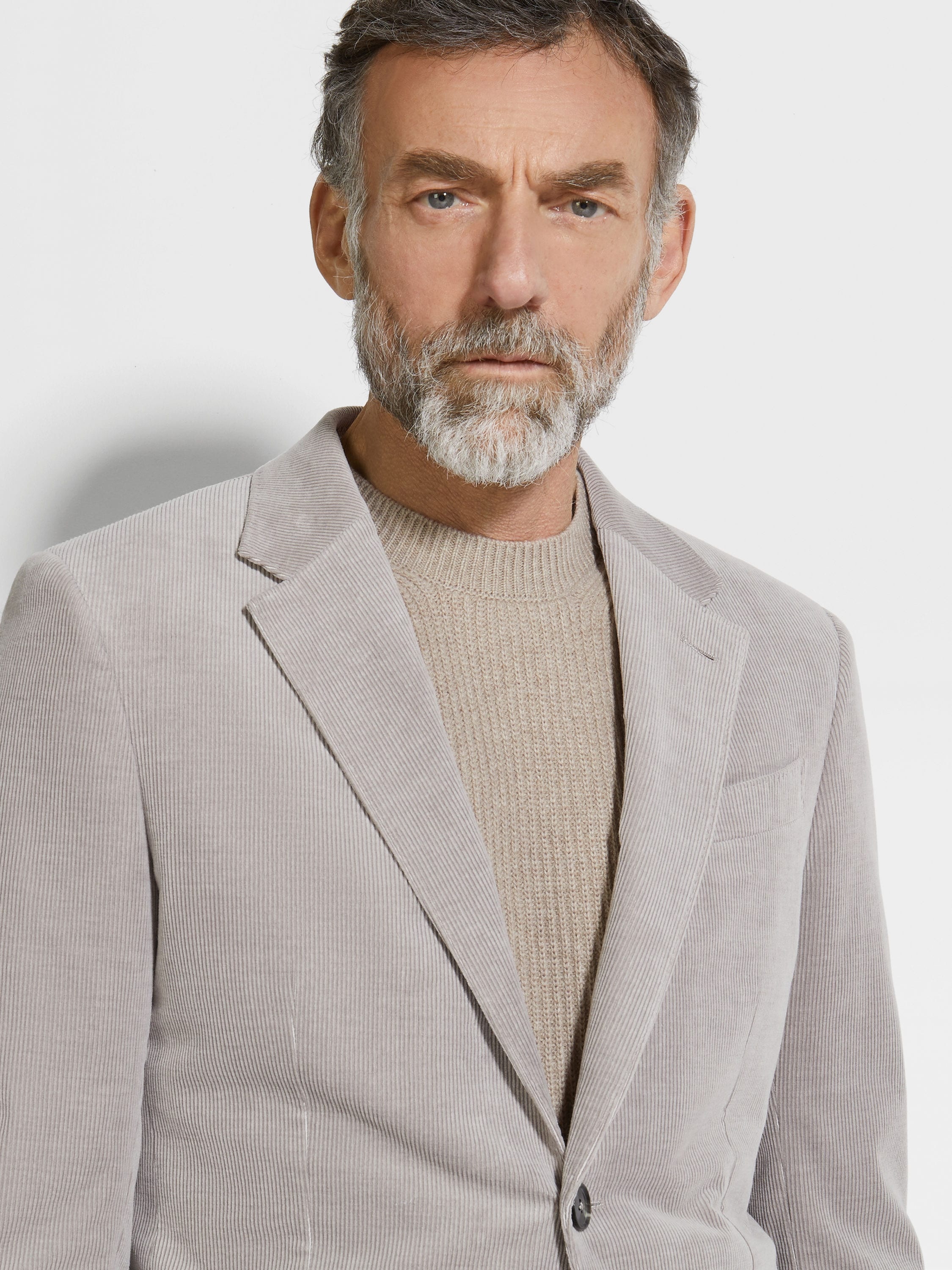 LIGHT TAUPE CASHCO JACKET - 3