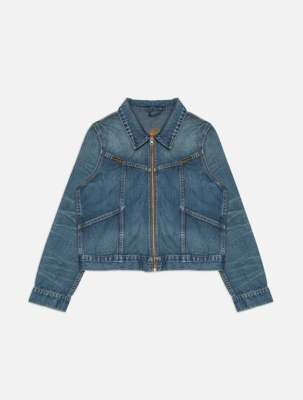 Britta Jacket Orange Painter - 1