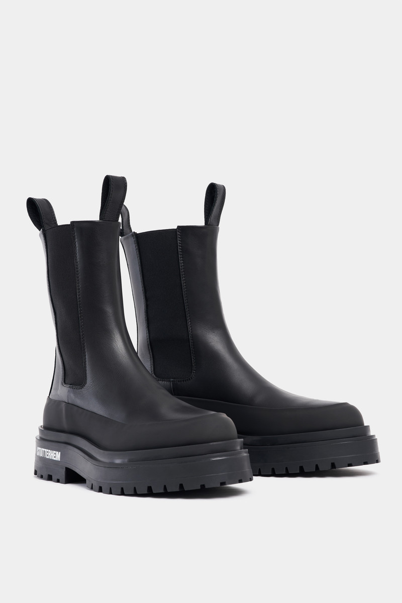 High Walker Nubuck Boots Black 6