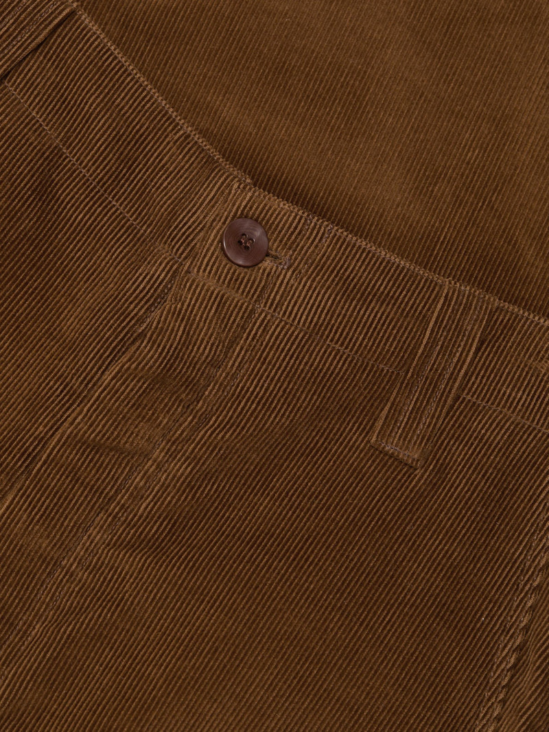 Women's Off Duty Trousers - Camel 7
