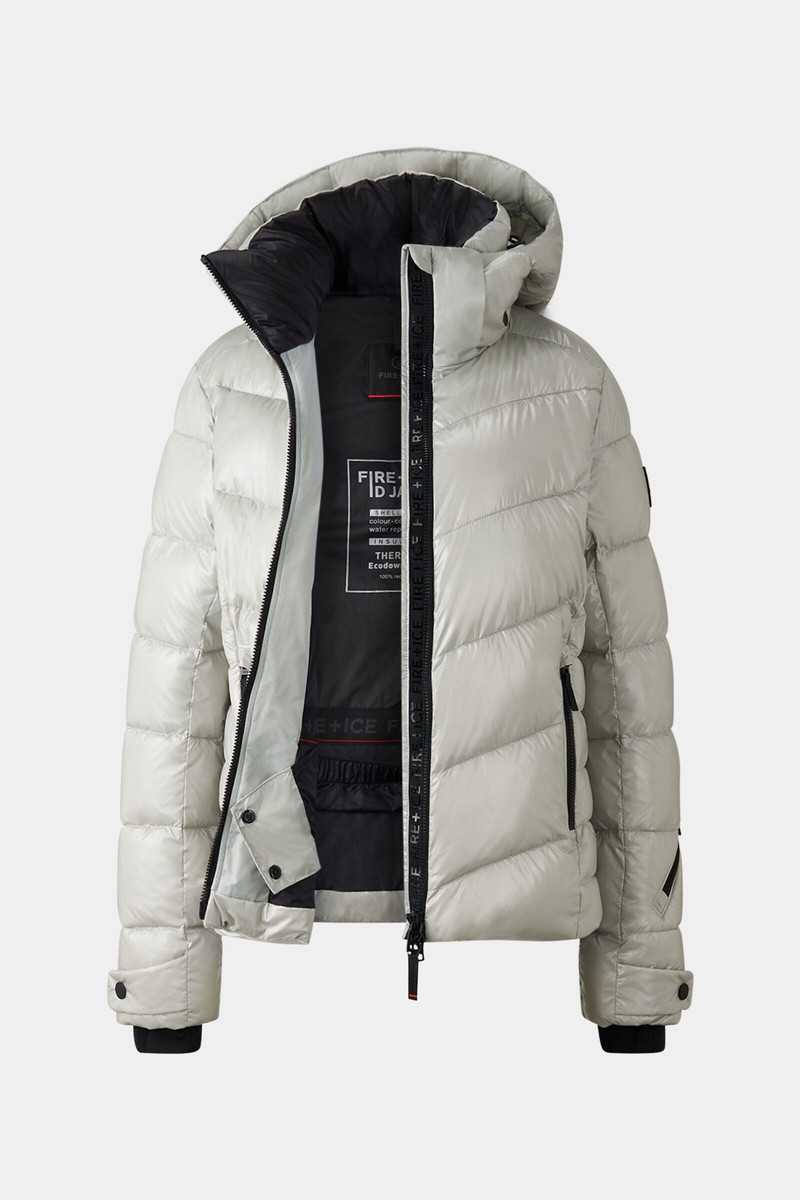 BOGNER Saelly ski jacket in Light gray outlook