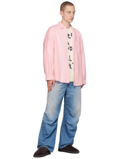 R13 Pink Seamless Shirt outlook