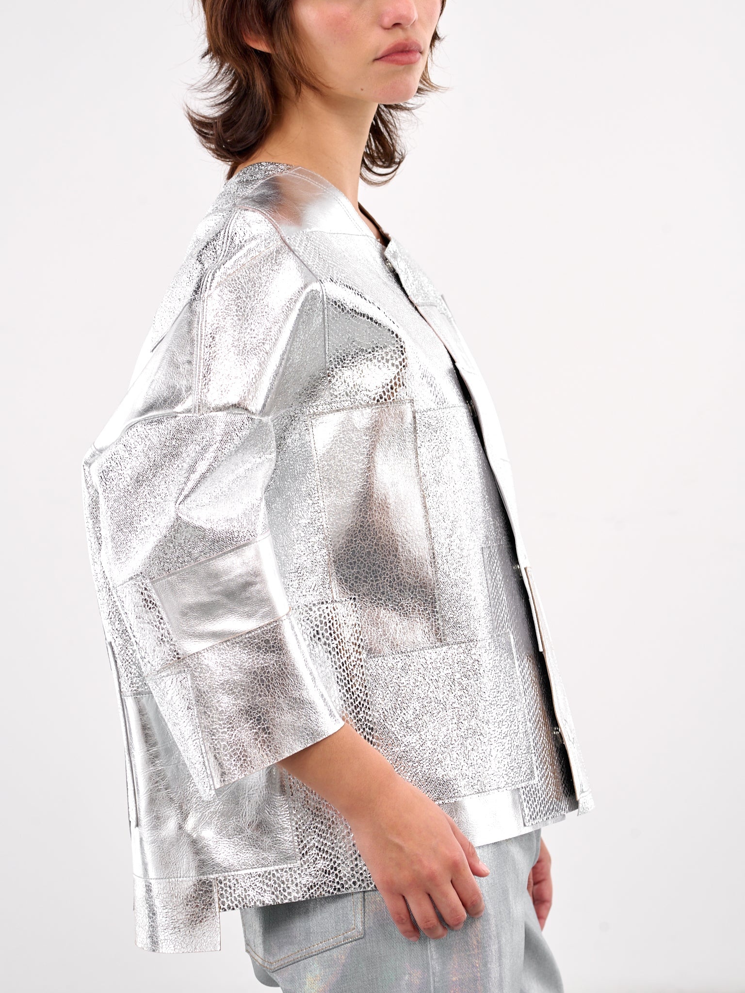 Patchwork Reflective Jacket - 5