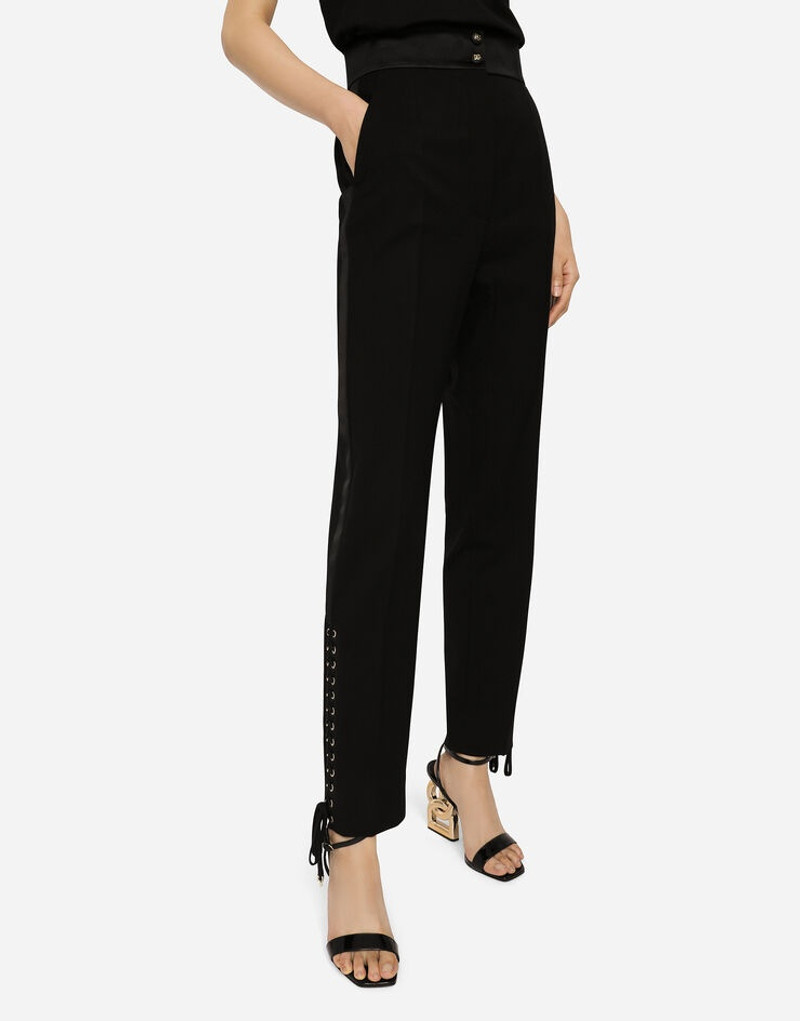 Twill 바지 와 lacing 4