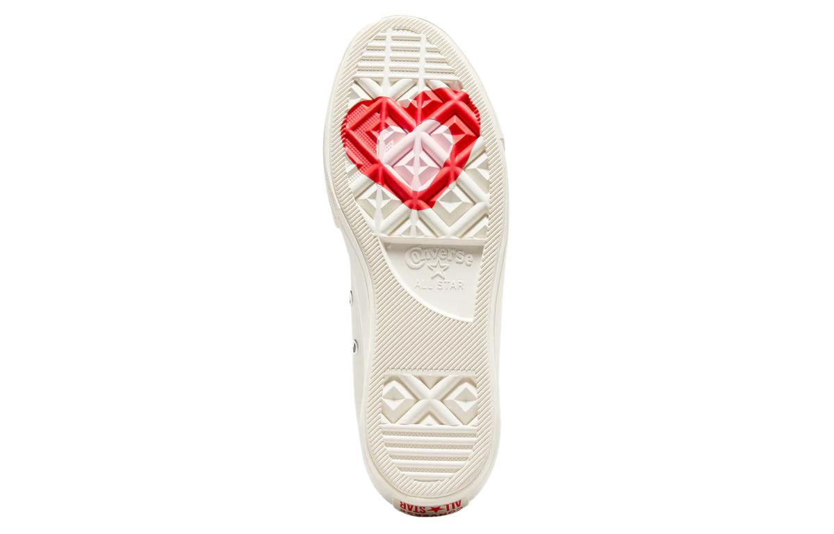 (WMNS) Converse Chuck Taylor All Star Lift Platform Y2K Heart High Top 'White Fever Dream' A09114C - 5