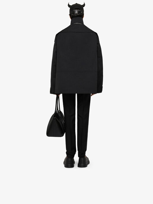 WINDBREAKER OTTOMAN SWEATER WITH ZIPS - 3