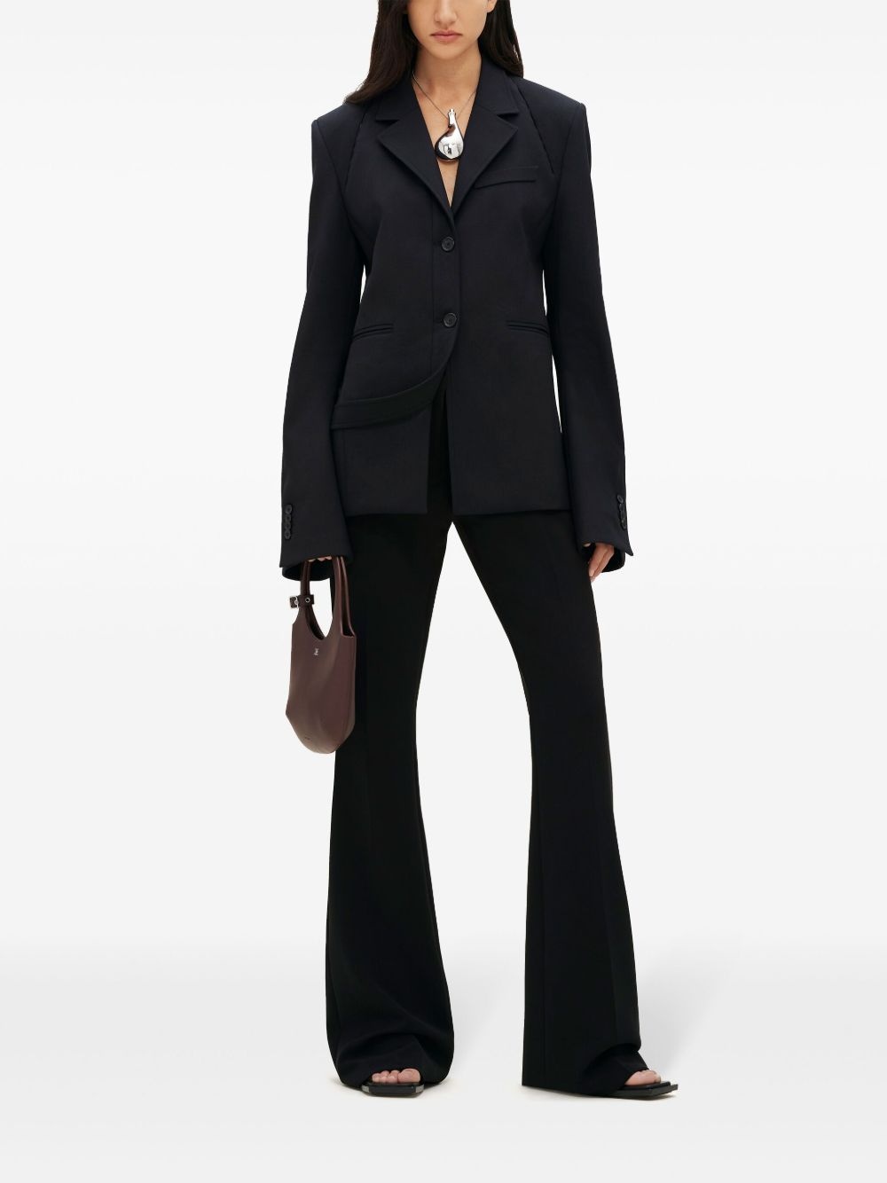 wool blazer - 2