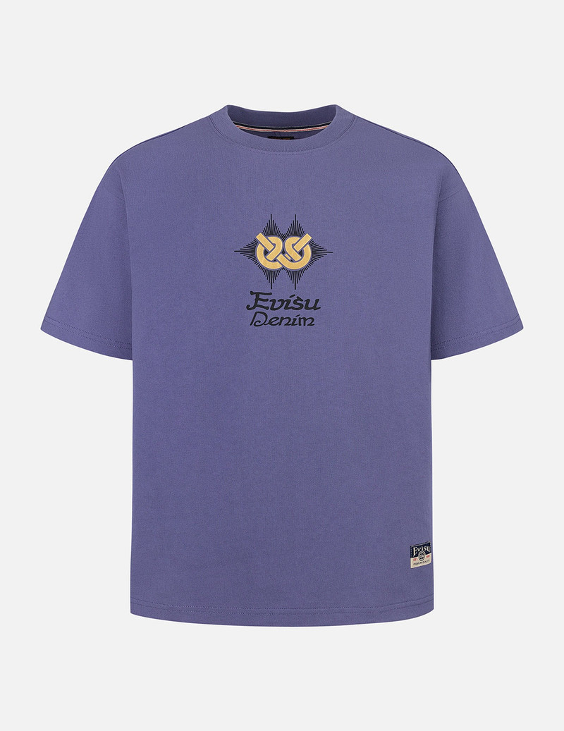 EVISU Hakutaku Print Relax Fit T-Shirt outlook