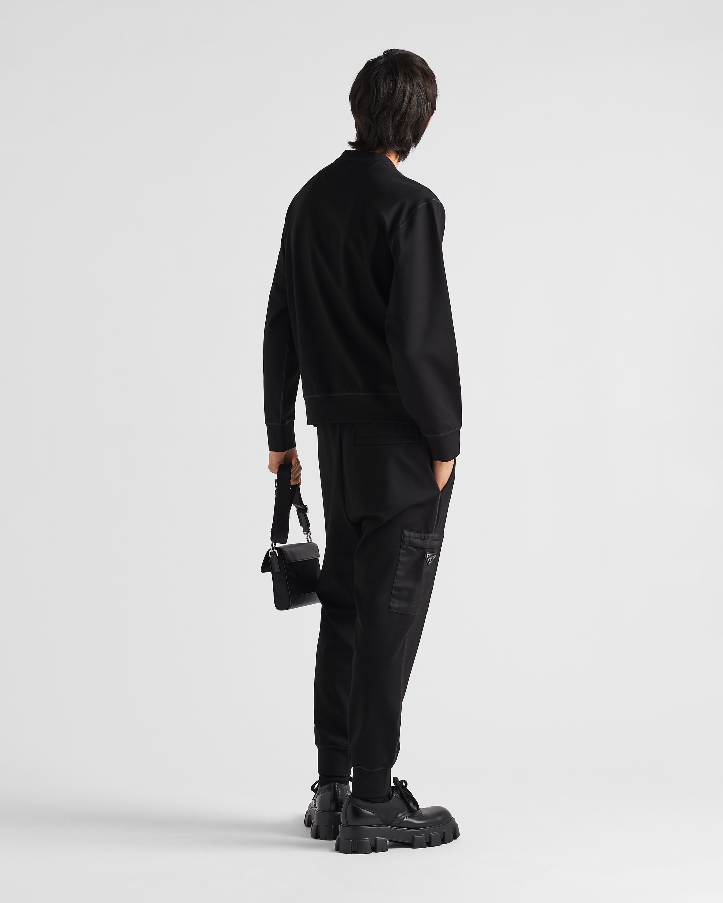 Technical fabric sweatshirt - 5