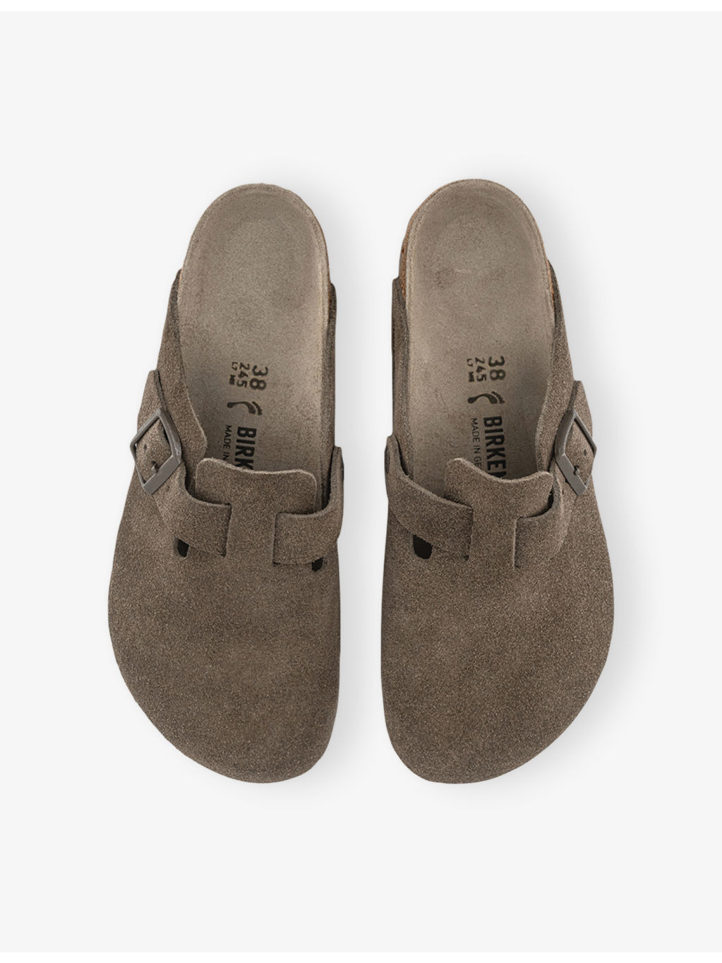 Boston Suede Clogs - 2