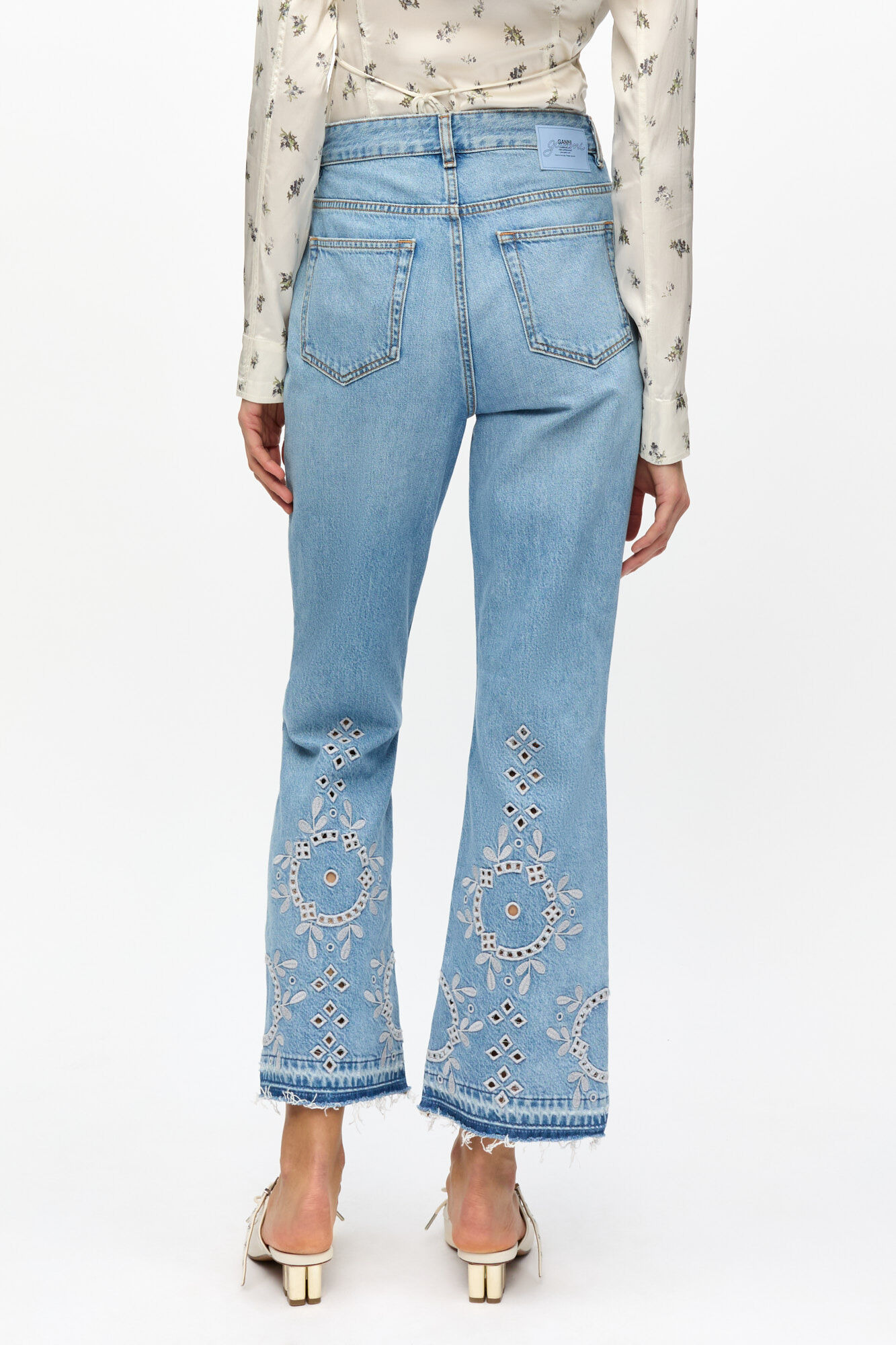 BRODERIE ANGLAISE BETZY JEANS - 4