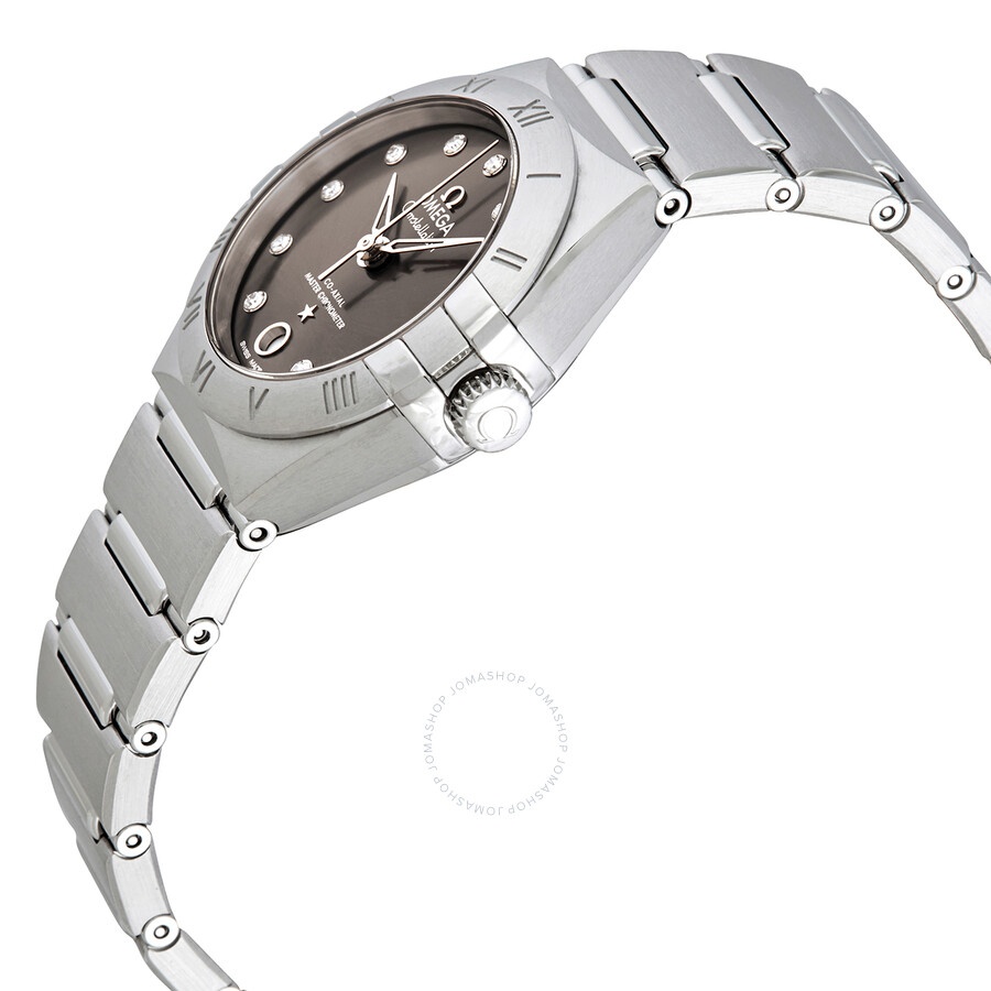Omega Constellation Automatic Diamond Grey Dial Ladies Watch 131.10.29.20.56.001 - 2