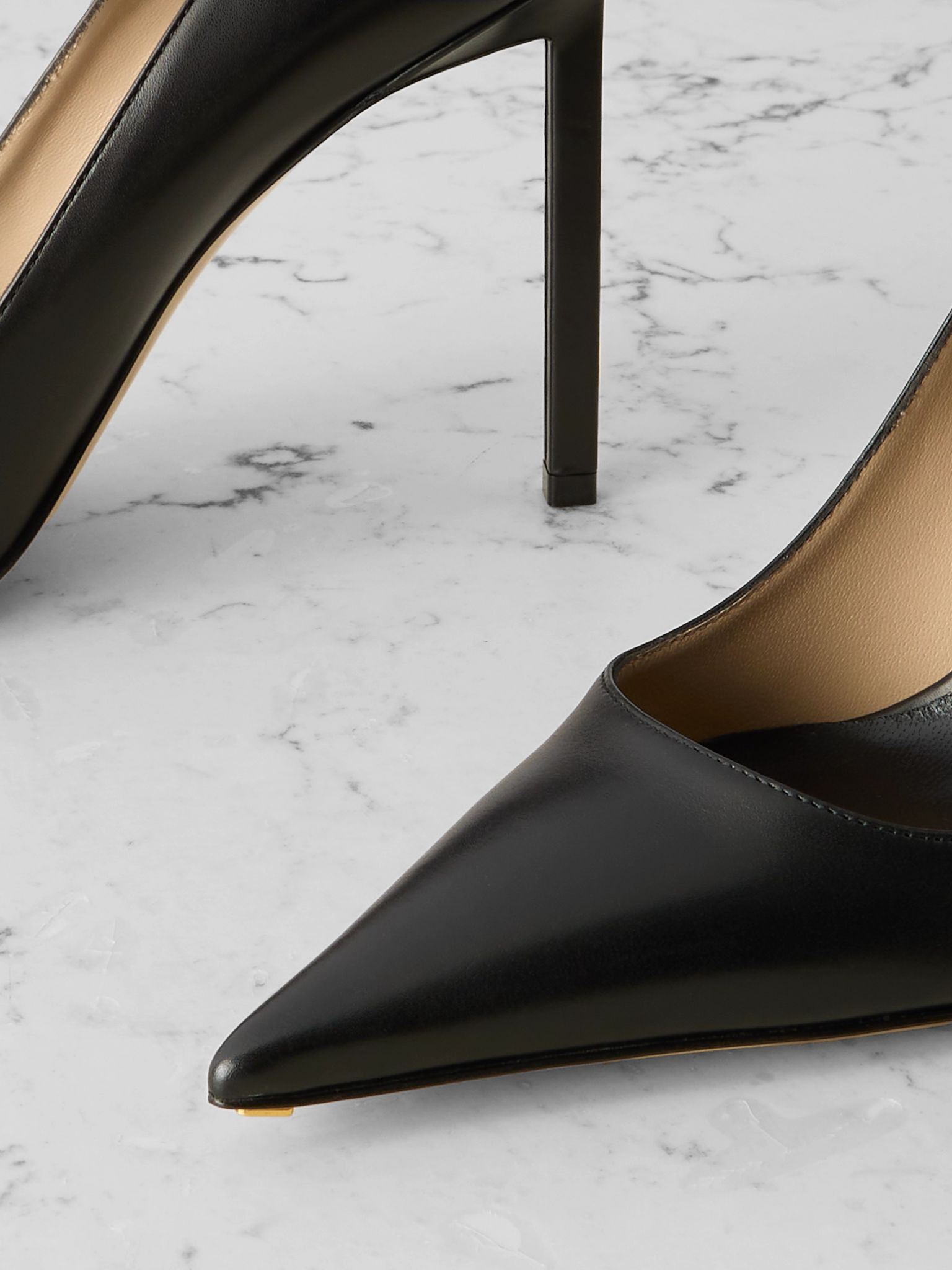 Betty leather pumps Black - 4