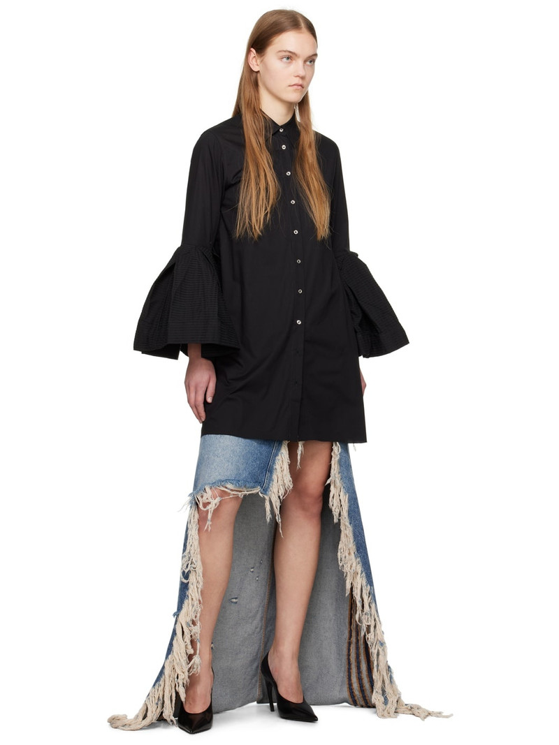 MARQUES’ALMEIDA Black Puff Minidress outlook