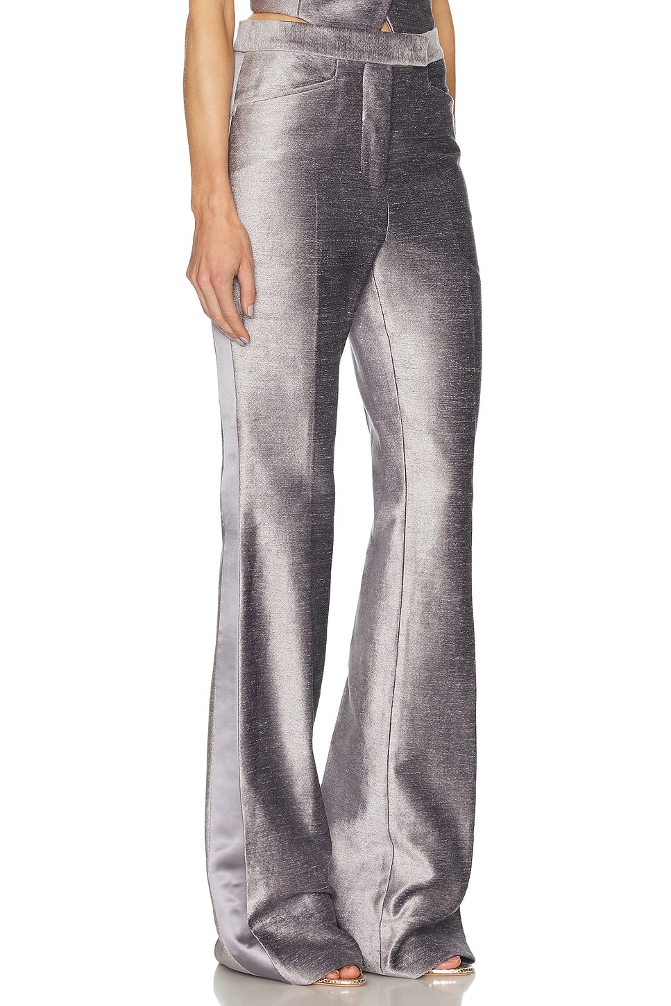 Tailored Tuxedo Wide Leg Pant - 2