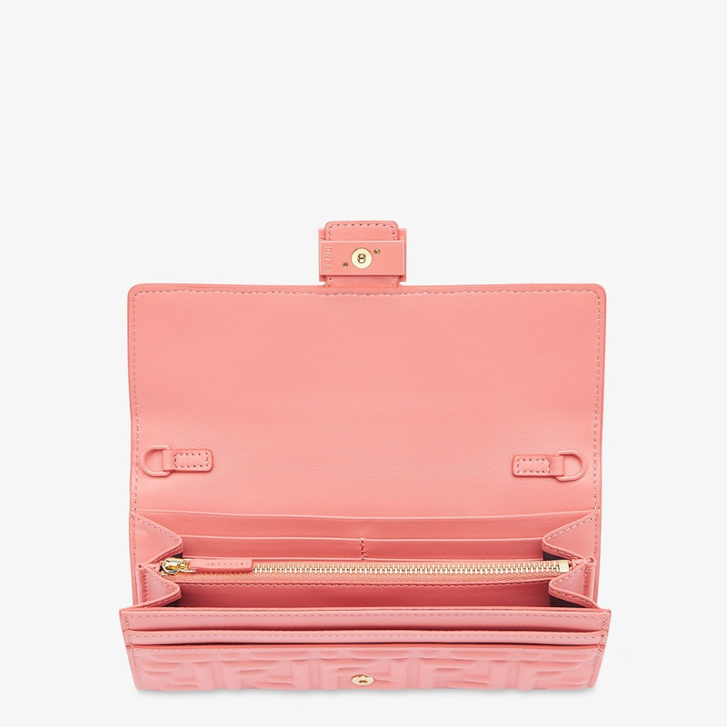 Baguette Continental Wallet With Chain 4