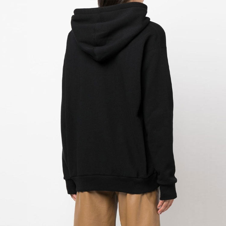(WMNS) Gucci Hollywood Boulevard Sequinned Hooded Sweatshirt 'Black' 615061-XJEF8-1043 - 5