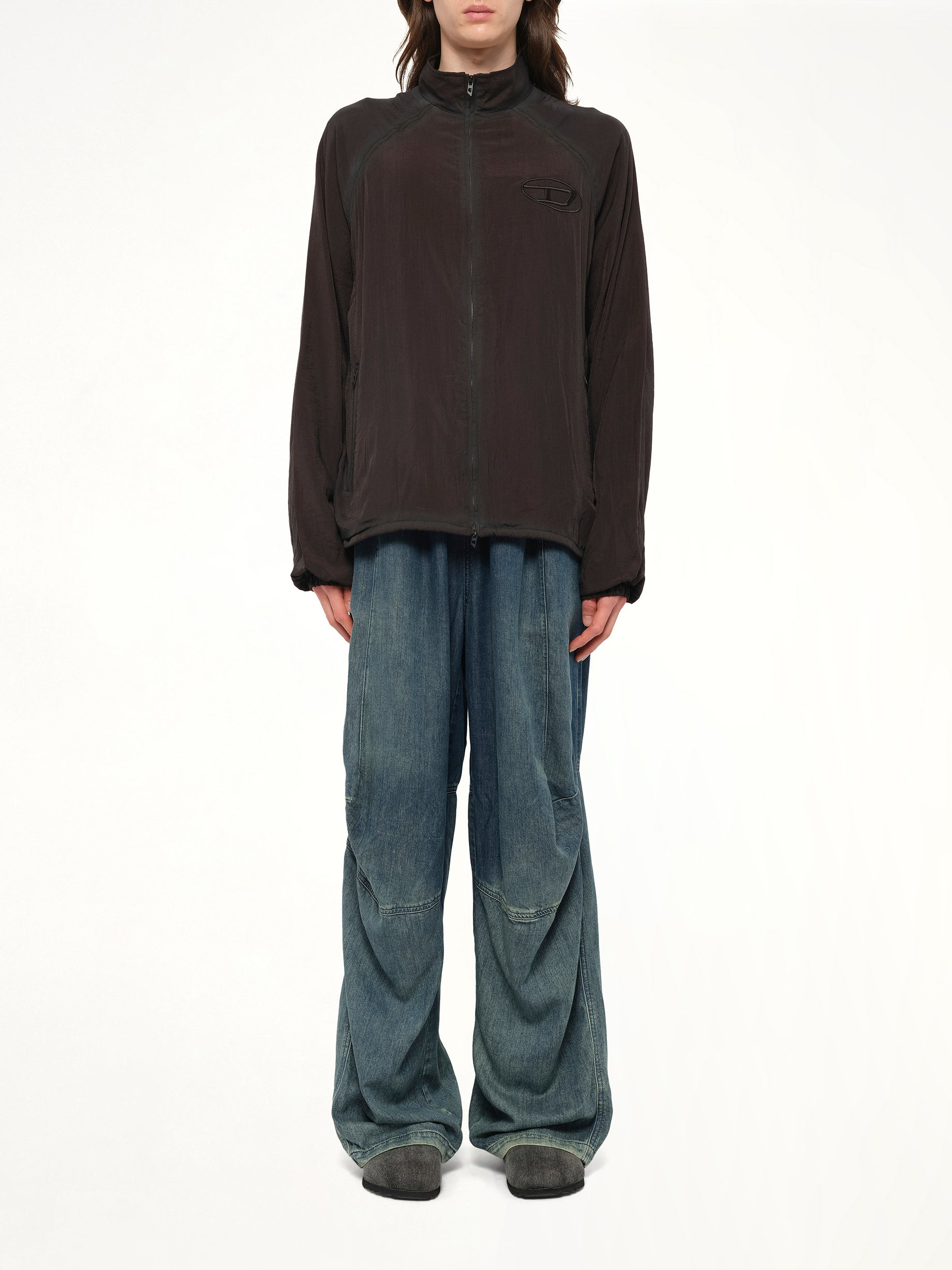 J-HENRI-SOUVENIR Track Jacket in Black - 7