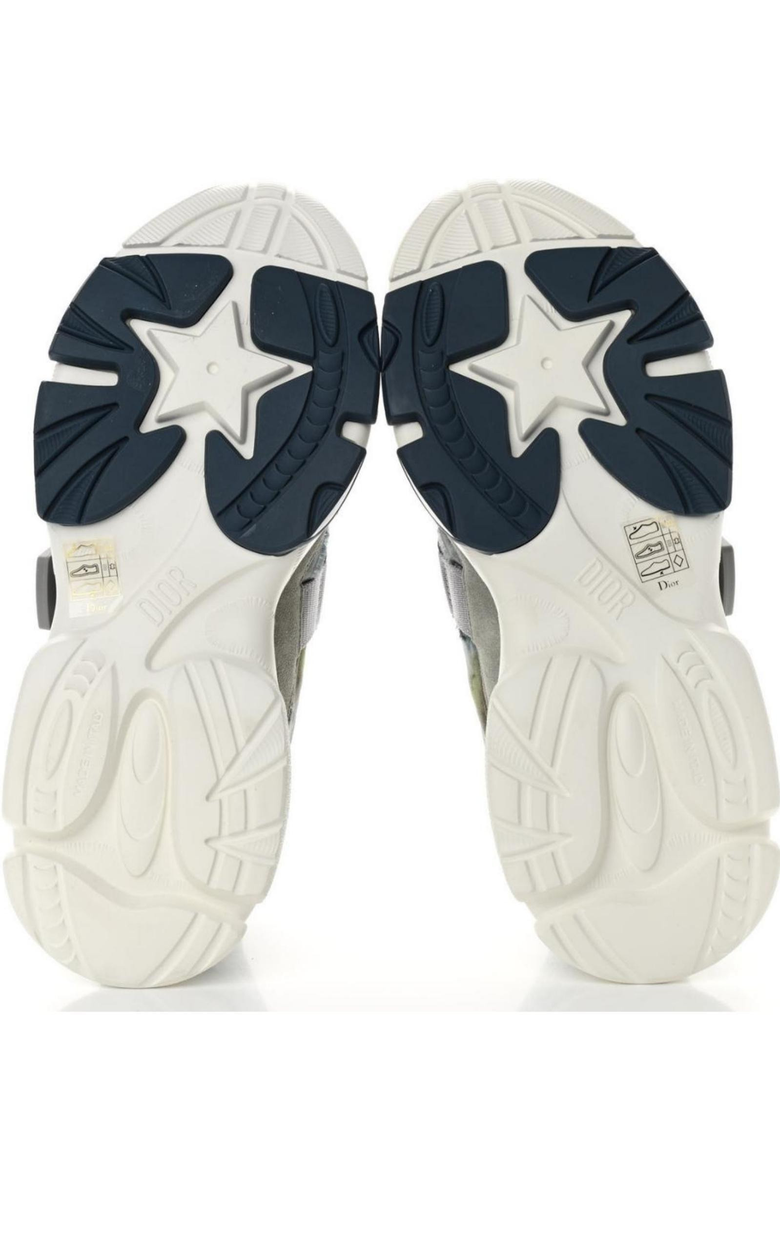 D-Wander Camouflage Techno Fabric Sneakers - 7