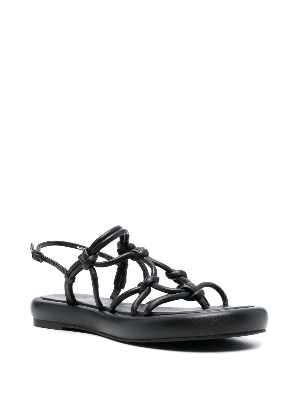 strappy leather sandals - 2