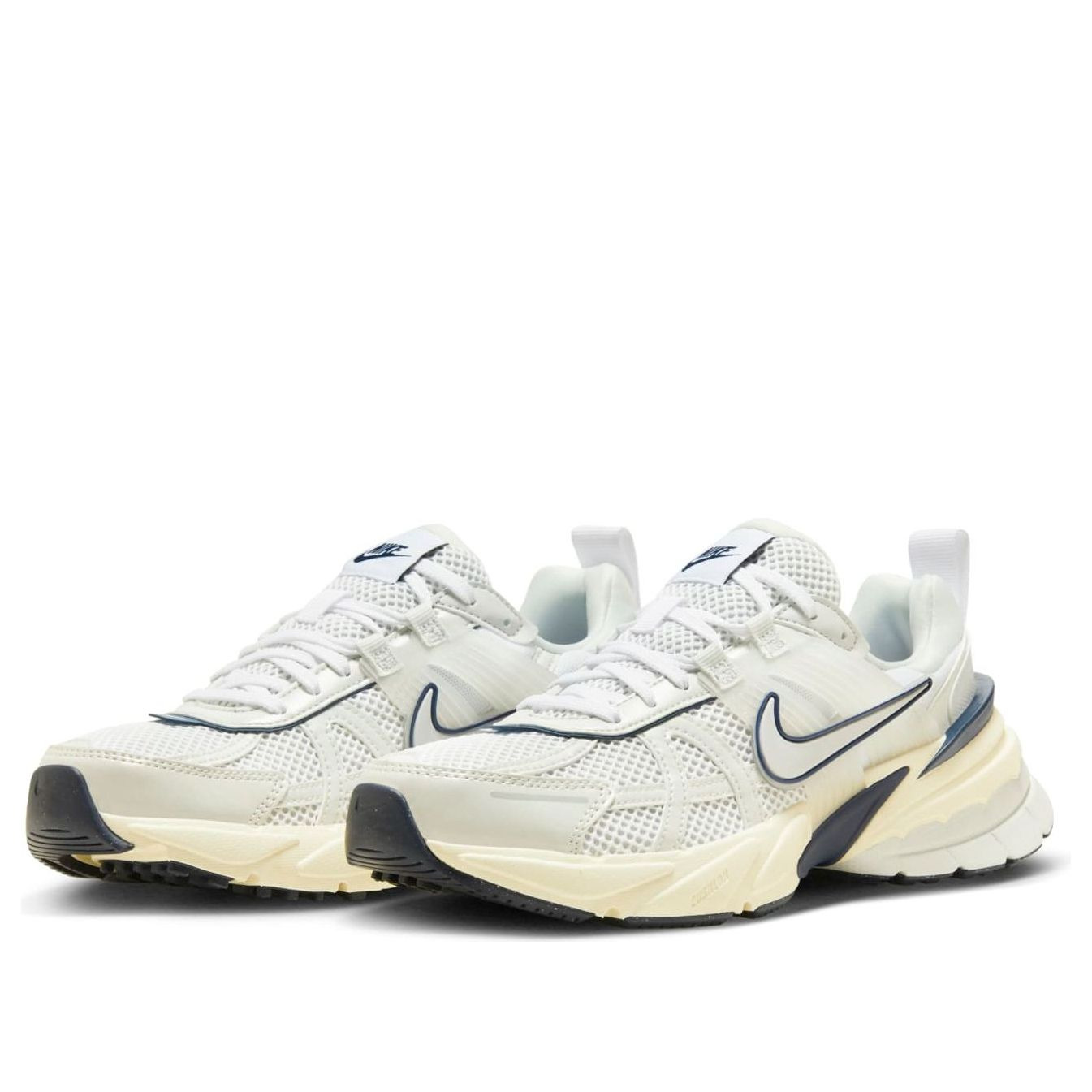 (WMNS) Nike V2K Run Runtekk 'Summit White Navy' FD0736-102 - 5