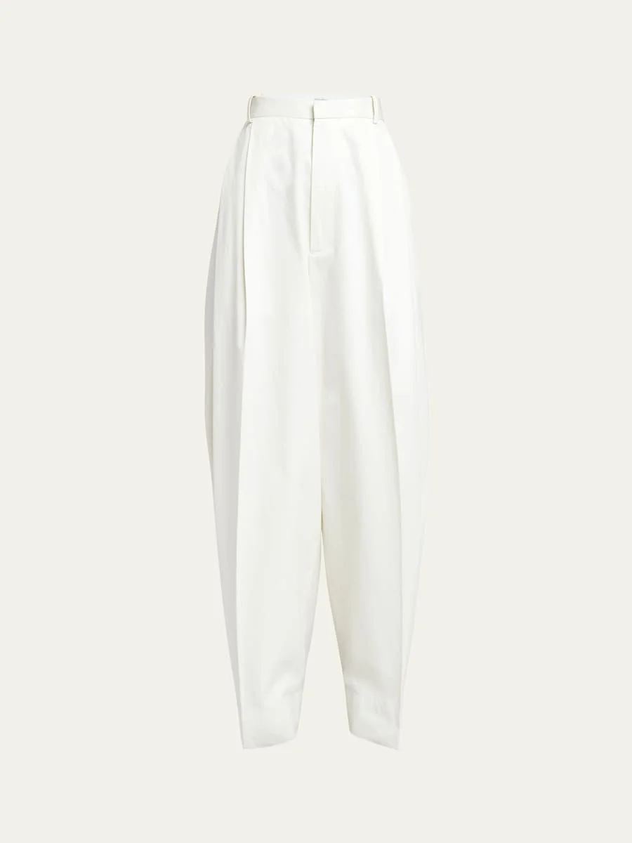 Light Cotton Twill Trousers - 1