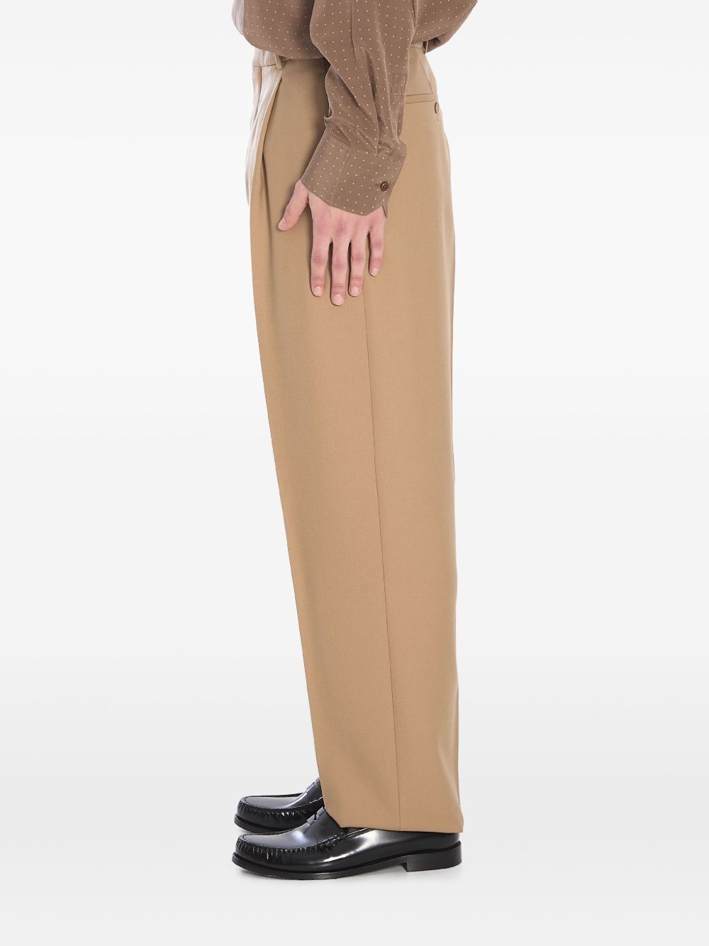 gabardine trousers - 2