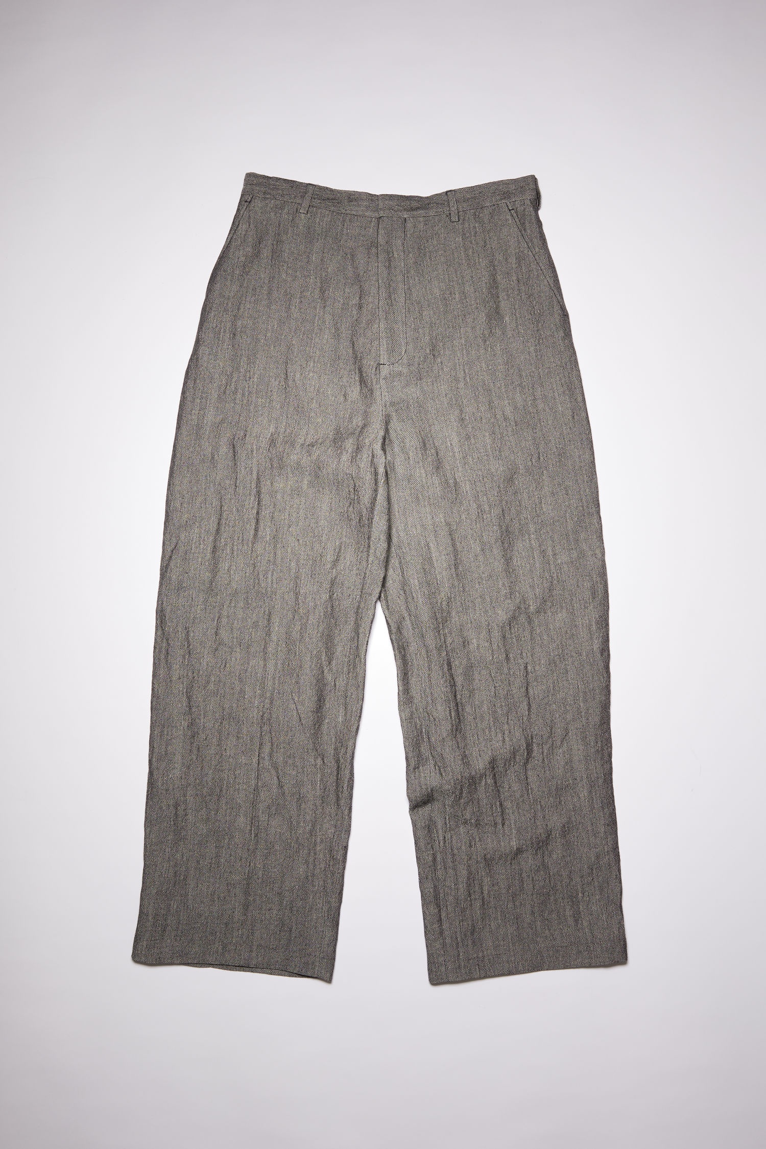 Suit trouser - Grey Melange - 1