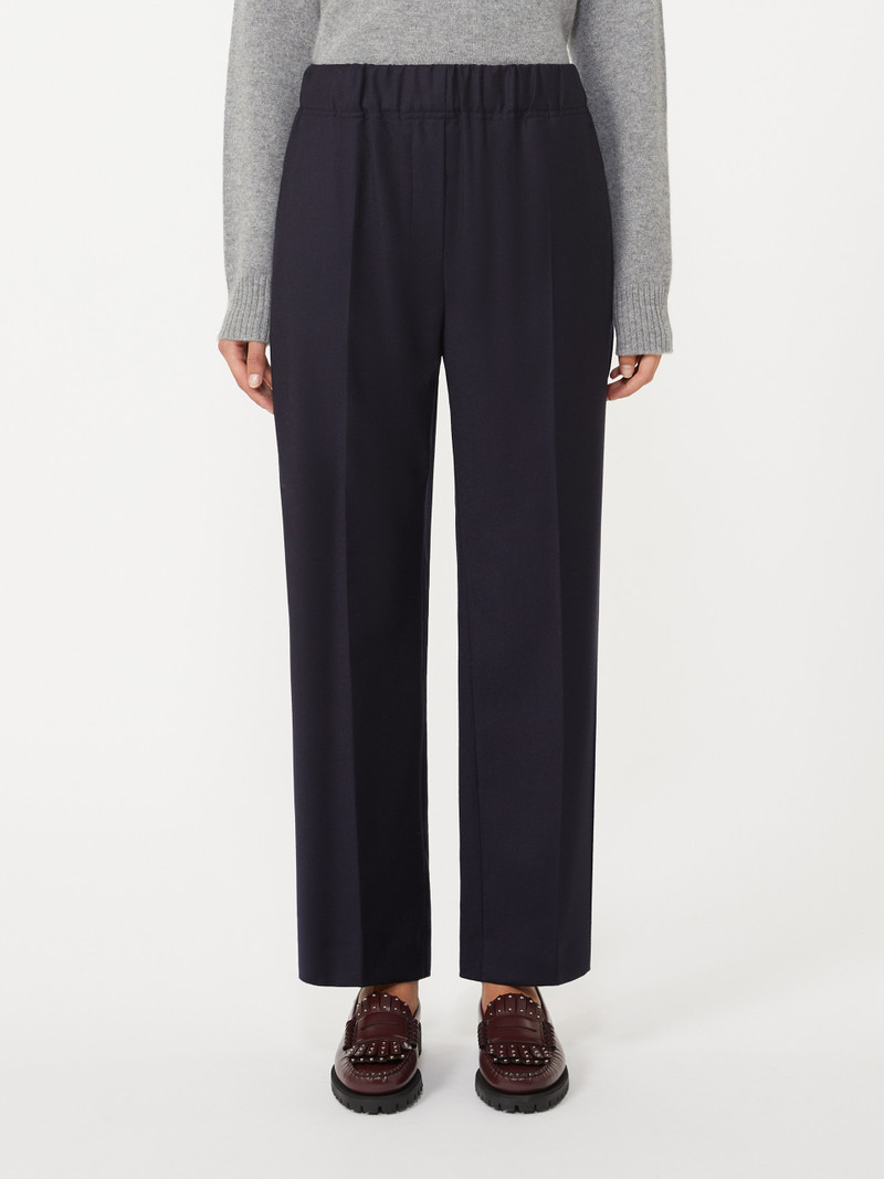 HATELEY Wool flannel trousers 3