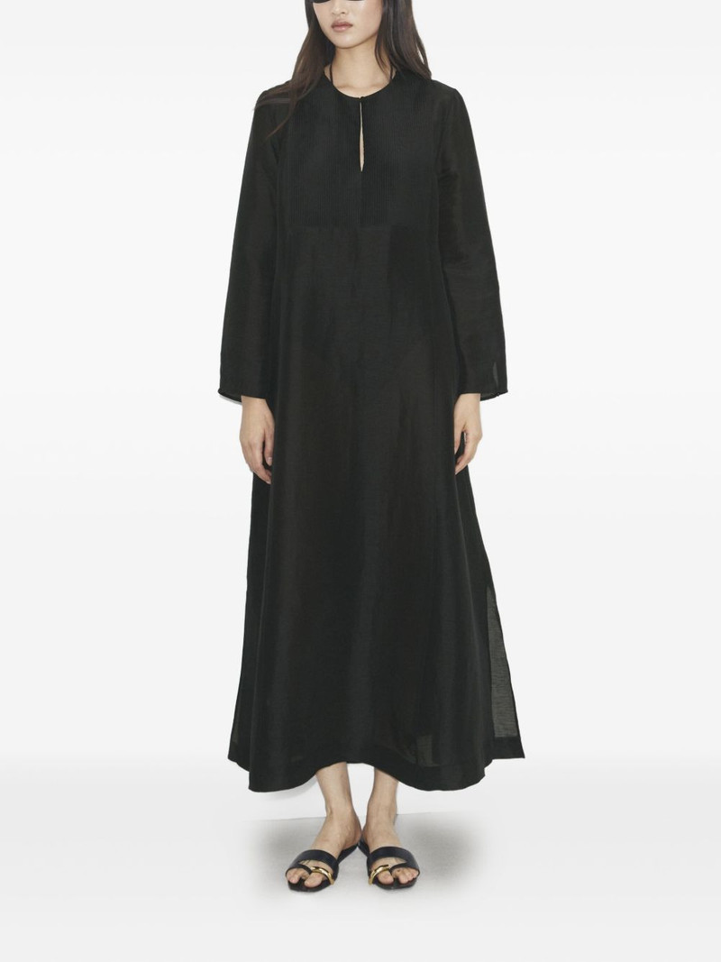 TORY BURCH pleated-panel caftan outlook