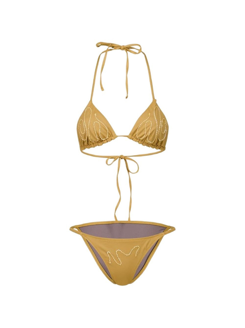 Sharpie embellished bikini set 1
