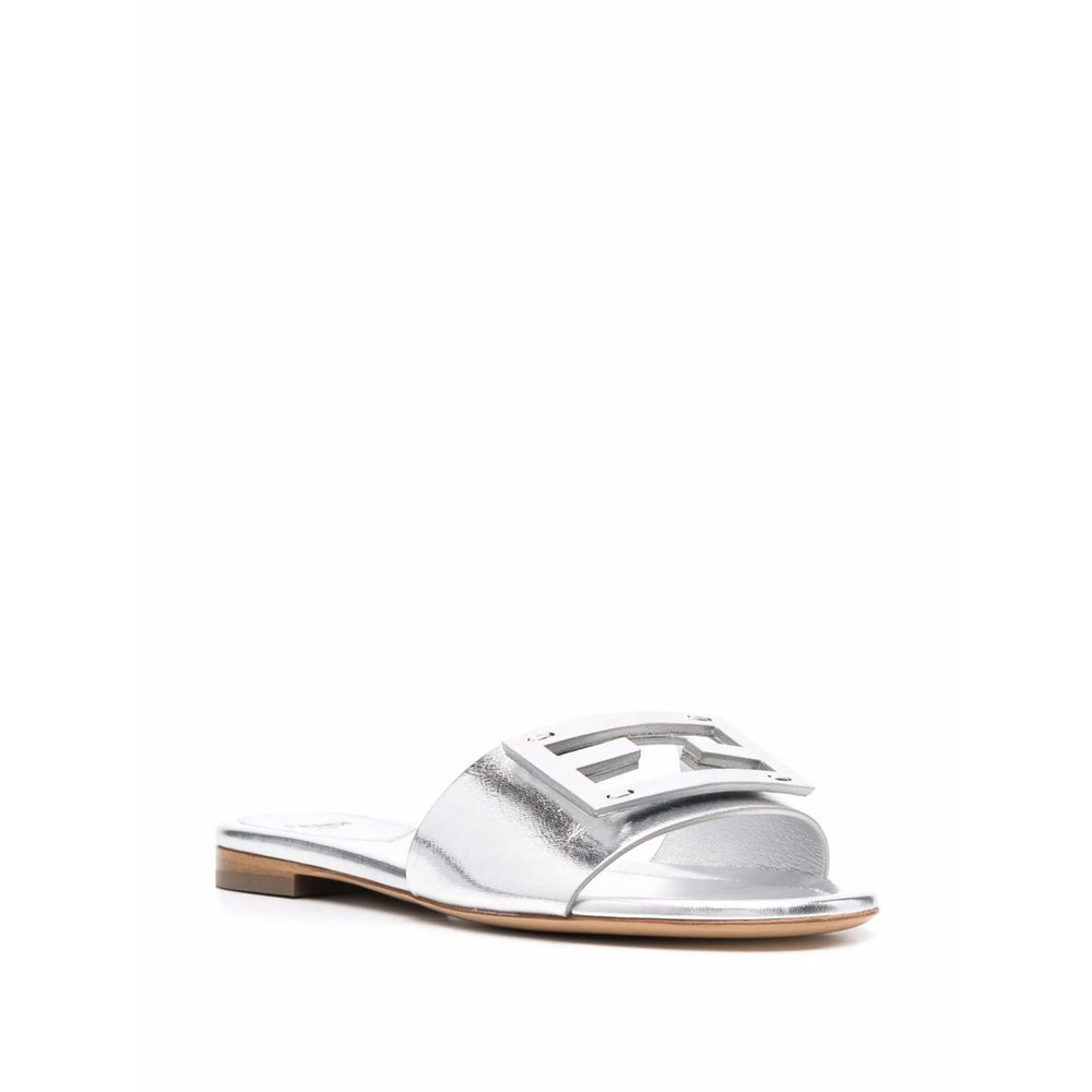 Fendi Silver Sandals Women - 4