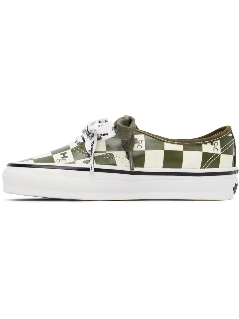 HommeGirls® Green & Beige OTW by Vans Edition Authentic 44 Sneakers outlook