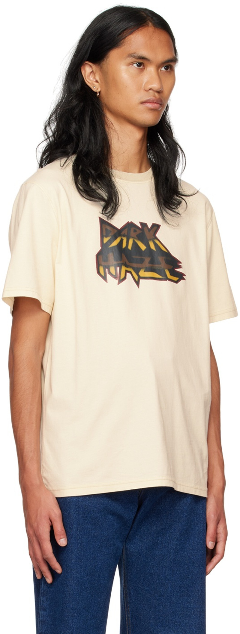 NICHOLAS DALEY Off-White 'Dark Haze' T-Shirt outlook